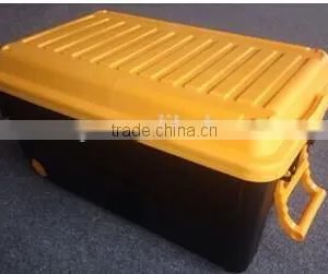 65L Plastic Car Storage Box /tool Box/car Trunk With Lock thumbnail-1