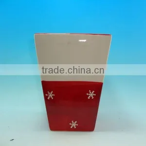 Indoor Christmas Ceramic Flower Pot thumbnail-1
