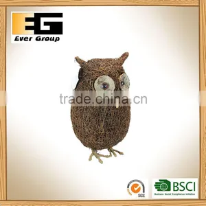 Natural Rattan Woven Bird Shape for Garden Decoration thumbnail-2