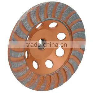 4 In. Diamond Turbo Cup Wheel Wheel Cups for Cars Diamond Cup Grinding Wheel thumbnail-1