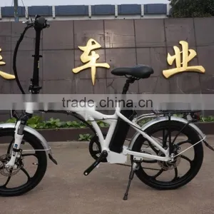 Best Seller 20'' Folding Bike One-piece Aluminum Alloy Wheel With CE Certificate for Israel Market thumbnail-2