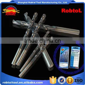 6pcs Nano Nitrogen Aluminum Titanium Coating Straight Shank Hss Twist Drill Bits Cobalt Fully Ground Bright Finish Drilling thumbnail-5