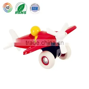 China ICTI Certified Factory Plastic Push & Pull Toy Airplane for Baby thumbnail-1