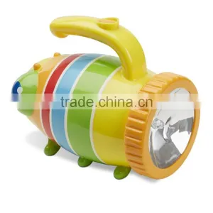 Best Selling High Quality and Colorful Animal Child Flashlight thumbnail-3
