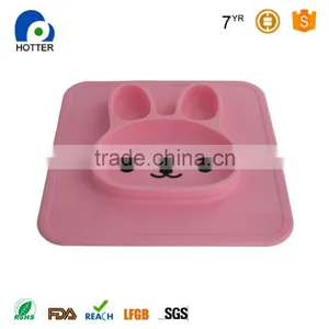 Amazon Hot Selling Silicone Non-slip Kids Placemat thumbnail-2