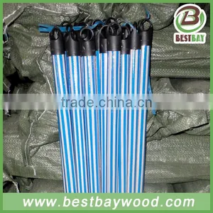 120*2.2cm PVC Coated Wooden Broom Handle thumbnail-1