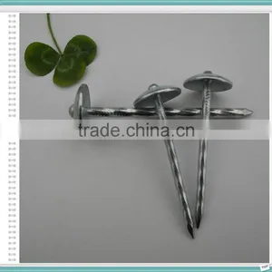 Zinc Roofing Nail With Umbrella Head thumbnail-2