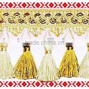 Polyester Cheap Tassel Fringe thumbnail-1