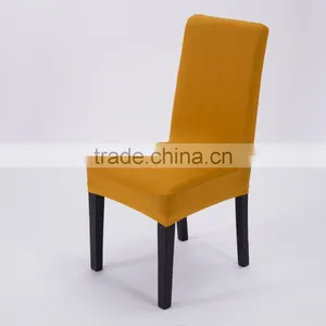 Free Shipping Dinning Home Chair Cover Wedding Solid Colors Spandex Dining Chair Covers For Wedding Party Chair Decoration thumbnail-4
