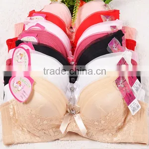 GZY Garment Stock Lots Sexy Bra Comfortable Lace Bra Cheap Nylon/spandex Bra thumbnail-1