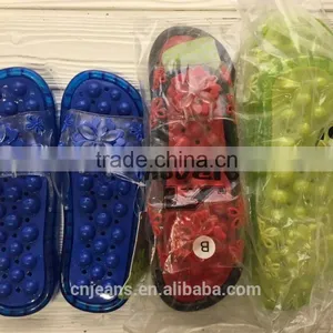 GZY Hotsale Stocklot Summer Transparent Woman Slipper thumbnail-1