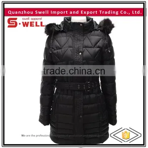 Good Quality Cheap Warm Women Long Jacket thumbnail-1