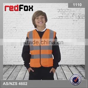High Visibility 3M Reflective Waistcoat Custom Logo Printed thumbnail-4