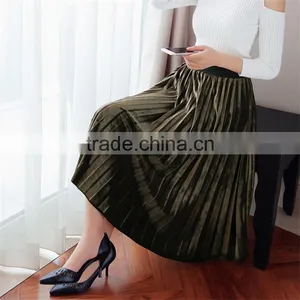 New Hot Style Women's Dress Lady Skirts Velvet Skirts thumbnail-2