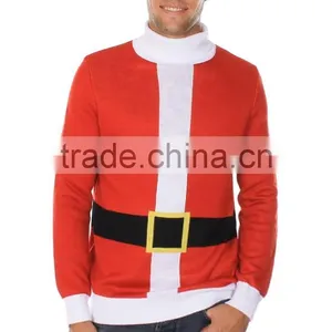 100% Woolen Nice Design Pullover Ugly Christmas Sweater Design for Men on 2016 thumbnail-2