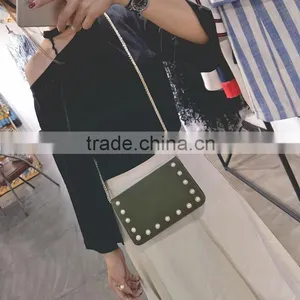 Zm50298b New Style Single Shoulder Lady Chain Bag Fashion Pure Color Small Women Bags thumbnail-3