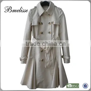 2016 New Design Women Trench Coat OEM/ODM for Brand Series thumbnail-1