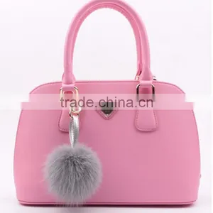 Myfur Real Fox Fur Pompom Keychain For Women Bag Charm Accessory Fur Bobble thumbnail-1