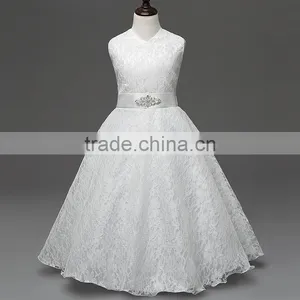 New Flower Girl Princess Dress Kid Party Pageant Wedding Dress thumbnail-1