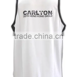 Chinese Manufatory High Quality New Design Basketball Tank thumbnail-4