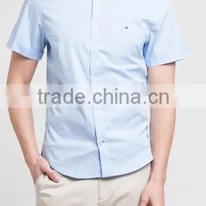 2015 YIWU KAIYA Button Down Short Shirt Formal Shirt Formal Uniform Designs for Men New Business thumbnail-4