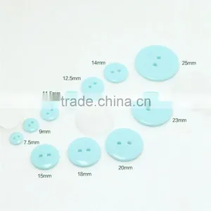 Colorful Different Size 2-Holes Decorated Buttons Craft Plastic Button Round thumbnail-5