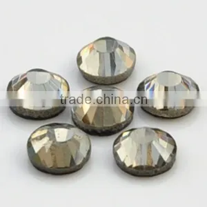 Wholesale Hot Fix Glass Crystal,Hot Fix Rhinestones Rose & Flatback in Black Diamond Rhinestine thumbnail-5