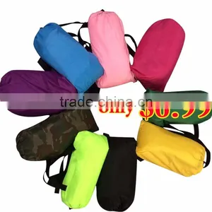 FamilyShop Fast Inflatable Air Bag Sofa Camping Hike Bean Flatfish Sleeping Bed thumbnail-1