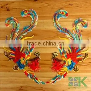 DIY Pathches Phoenix Sew on Iron On Patches For Clothing Garment Felt Badge Appliques DIY Accessory thumbnail-3