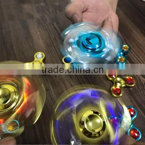 2017 NEW HOT Hand Spinner Professional Hand Spinner Toys Educational Toys Led Flashing Hand Fidget Spinner thumbnail-5