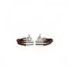 Rope Leather Wrapped Around Cufflinks thumbnail-2