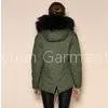New Arrival Comfortable Black Lining Fox Coats Faux Fur Black Jacket thumbnail-2
