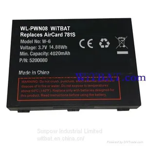 Netgear AirCard 781S Battery 5200080,W-6 thumbnail-1