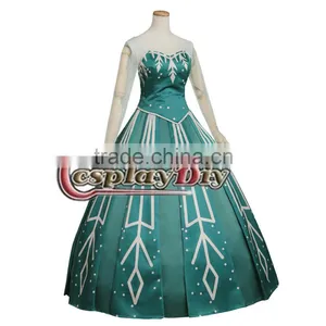 Adult Elsa Princess Dress Snow Queen Dress Costume Cosplay thumbnail-3