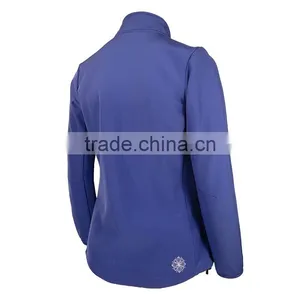 100% Polyester Softshell Jacket Fleece Bound Embroidery Waterproof Breathable Jacket Overcoat thumbnail-3