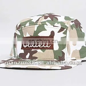 Cheap Camouflage Kids 5 Panel Snapback Cap/hat thumbnail-1