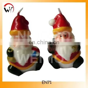 Santa Claus Christmas Candles thumbnail-1