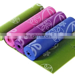 Wholesale Custom Private Label Print Eco-friendly PVC Yoga Mat thumbnail-1