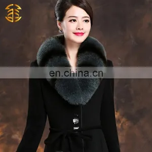 Garment Collar Accessories Fox Fur Trim For Coats thumbnail-1