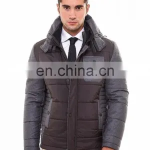 BLACK WINTER MENS COAT thumbnail-1
