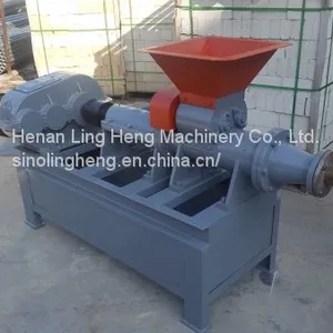 Hydraulic Briquette Extruder Wood Charcoal Processing Line Charcoal Briquette Making Machine thumbnail-1