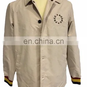 Hot Selling 100% Cotton Casual Woman Embroidered Jacket thumbnail-2