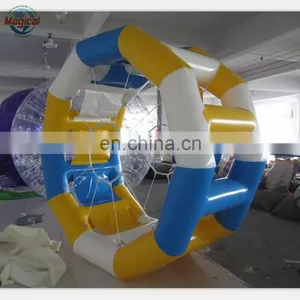 Funny Inflatable Water Walking Roller Wheel Game thumbnail-1