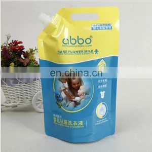 Custom Print Spout Pouch,Aluminium Foil Spout Pouch,laundry Stand Up Spout Pouch thumbnail-1