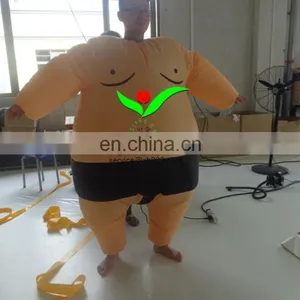 Funny Festival Oxford Cloth Inflatable Adults Sumo Suit Clothes thumbnail-1