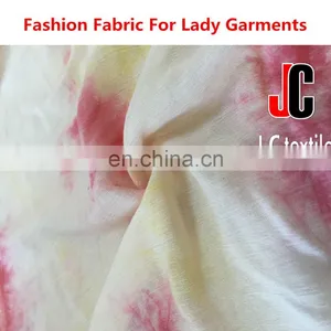 100% Rayon Yoryu Fabric Tye Dye Rayon Challis Fabric thumbnail-1