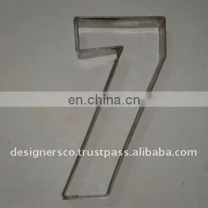 Stainless Steel Number Cookie Cutter thumbnail-1
