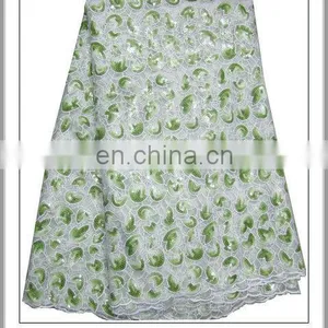 African French Lace With Sequins(FL157A) thumbnail-1