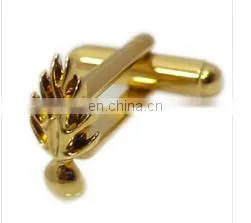 3d Design Copper Material Cufflink Custom Cufflinks thumbnail-5