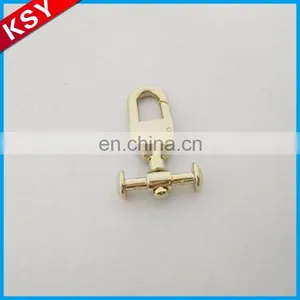 New Product Factory Direct Sales Metal Smooth Oval Ring Snap Hook For Bag thumbnail-2